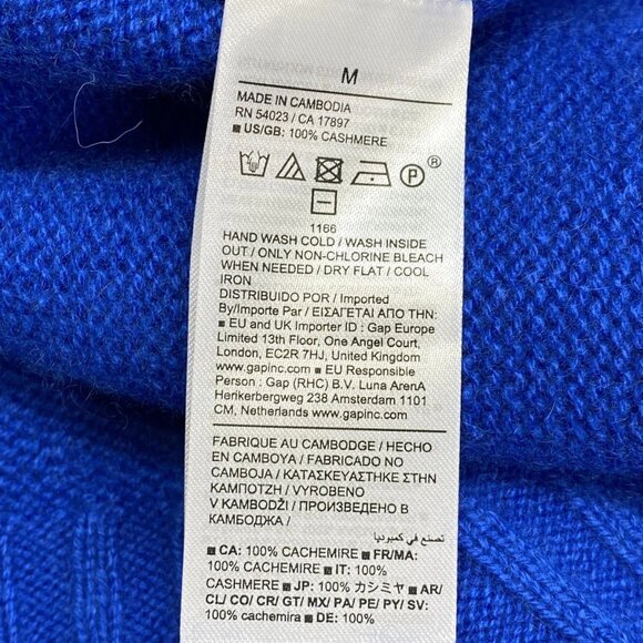 Banana Republic Women’s 100% Cashmere V-Neck Sweater - Picture 10 of 10